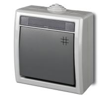 ATLAS IP55 Prepínač krížový č.7, sivý ATLAS IP55 Prepínač krížový č.7, sivý