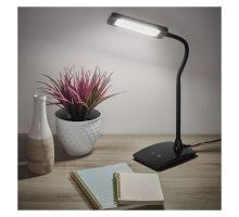 LED stolní lampa Eddy, černá
