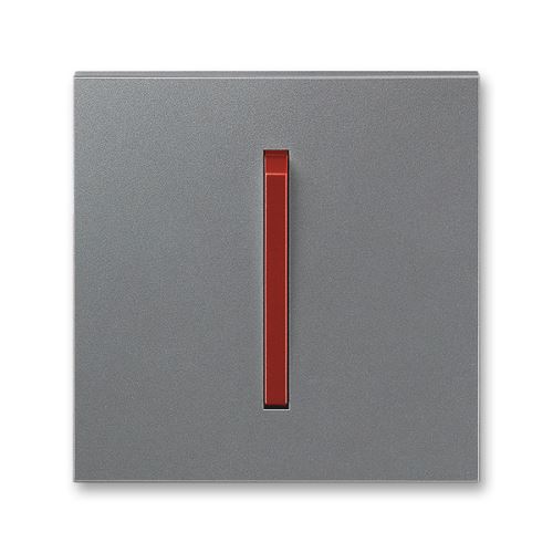 Kryt jednoduchý s páčkou, oceľová / teracotta, ABB Neo 3559-A00651 71