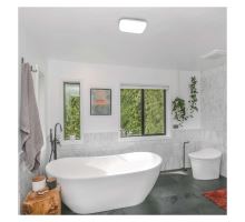LED přisazené svítidlo Dori, čtverec 18W neutrální bílá IP54 (4)