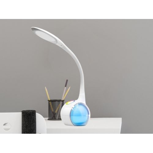 LED lampa EMILY 7W stmívatelná + RBG - DL3401/W
