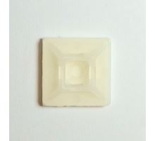 Upevňovací podstavec 19x19x5 mm bílá (2)
