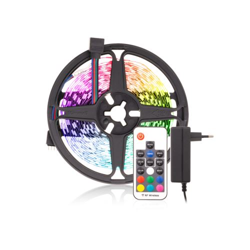 Sada LED pásku RGB 5m 12V 5M9W RGB 086002