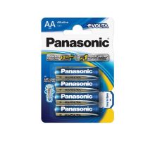 Baterie AA (R6) alkalická PANASONIC Evolta 4ks / blistr Baterie AA (R6) alkalická PANASONIC Evolta 4ks / blistr