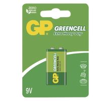 Zinkochloridová baterie GP Greencell 9V, blistr