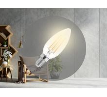 LED Filament 4W - C35 / E14 / 3000K - ZLF712 (3)