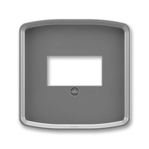 Kryt zásuvky komunikačné (HDMI, USB, VGA, repro, pon.), Dymovo sivá, ABB Tango 5014A-A00040 S2