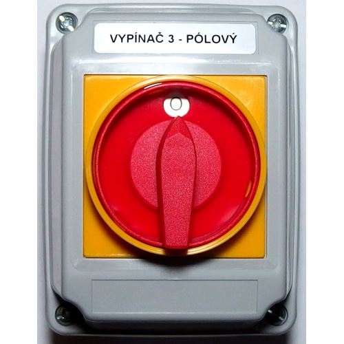 Spínač LK25R-2.8211 OB2ZC (0-1) IP65