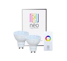 Smart sada LED žiaroviek GU10 4.8W teplá biela IMMAX NEO 07003BD ZigBee Tuya Smart sada LED žiaroviek GU10 4.8W teplá biela IMMAX NEO 07003BD ZigBee Tuya
