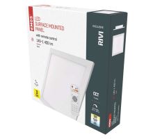 LED přisazené svítidlo EXCLUSIVE, čtvercové 20W, stmív. se změnou CCT