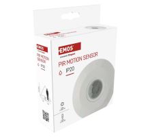 Pohybové čidlo PIR bílé 2000W IP20 C G1150 EMOS (7)