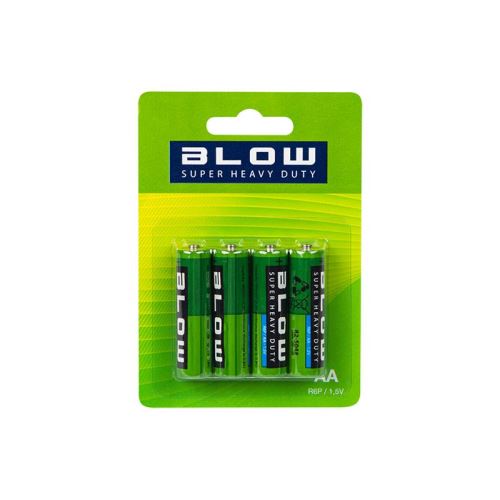 Batéria AA (LR6) Zn-Cl BLOW Super Heavy Duty 4ks/blister