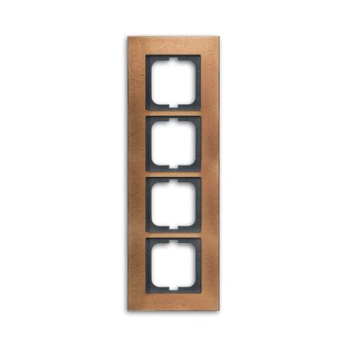 Rámeček  čtyřnásobný, bronz, ABB Solo 2CKA001754A4261