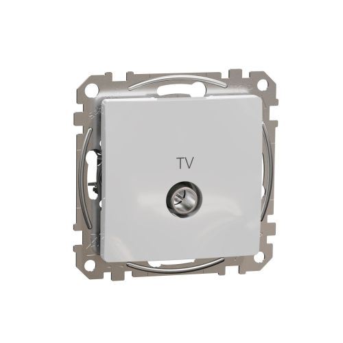 Sedna Design zásuvka TV průběžná 7dB aluminium