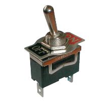 Přepínač páčkový 2pol./2pin ON-OFF 250V/10A Přepínač páčkový 2pol./2pin ON-OFF 250V/10A