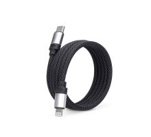 Solight magnetický USB-C/Lightning kábel, USB-C konektor - Lightning konektor, 1m (1)