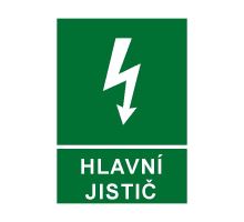 štítok 22-A HLAVNÉ ISTIČ