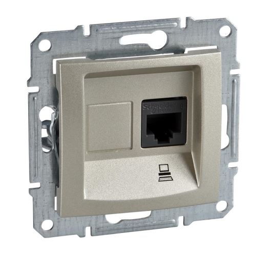 Sedna zásuvka datová 1xRJ45 cat.5e UTP Titan
