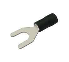 Vidlička 6.5mm, vodič 2.5-4.0mm čierna Vidlička 6.5mm, vodič 2.5-4.0mm čierna