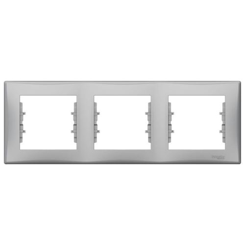 Sedna rámeček 3-násobný Aluminium