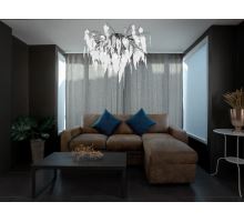 Luxusný stropný krištáľový luster 10 x G9 - CA043/600C (13)