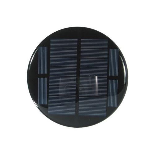 Solárny panel mini 5V/200mA, polykryštalický, priemer 110mm
