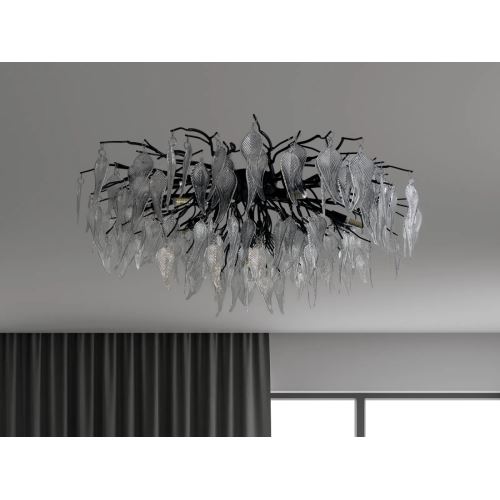 Luxusní stropní křišťálový lustr 12 x G9 - CA043/800C