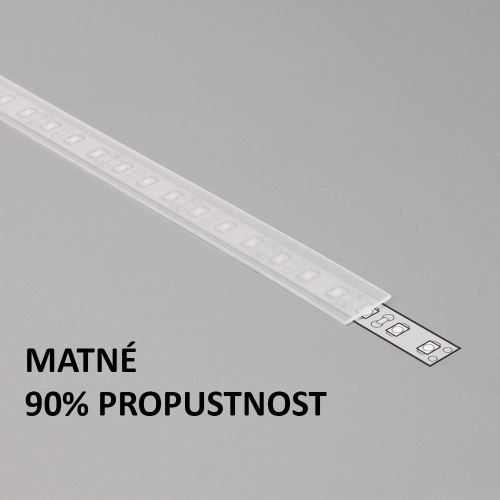 Plexi J matné pre FKU13,14,18, 1m