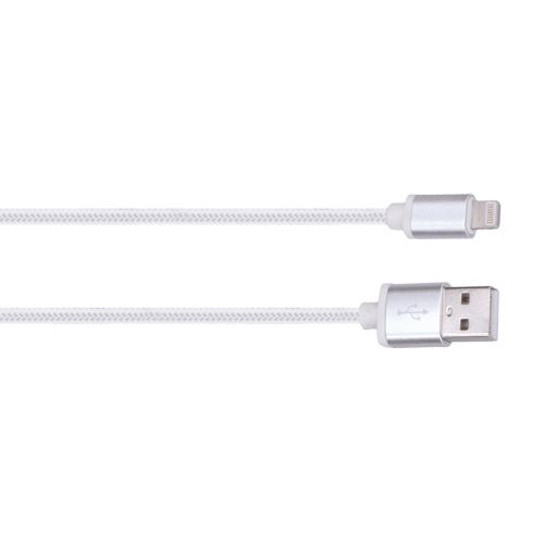 Solight Lightning kábel, USB 2.0 A konektor - Lightning konektor, blister, 2m