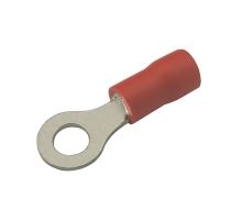 Očko 4.3mm, vodič 0.5-1.5mm červené