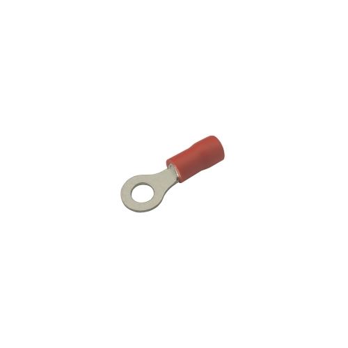 Očko 4.3mm, vodič 0.5-1.5mm červené