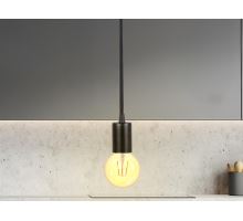 Objímka E27 / 1m / černá - BH531 (1)