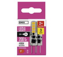 LED žárovka Classic JC / G4 / 1,9 W (21 W) / 200 lm / neutrální bílá (11)