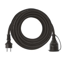 Neoprénový predlžovací kábel spojka 10m 3x 2,5mm, čierny (1)