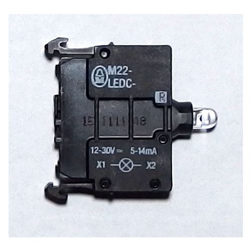 M22-Ledce-R 24V kontrolka (červená) EATON