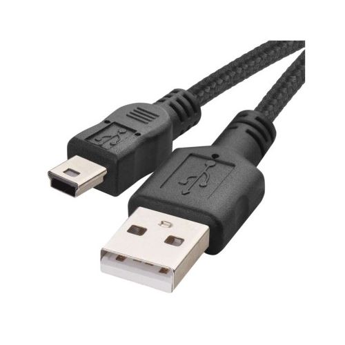 USB kábel 2.0 A / M - mini B / M 2m čierny