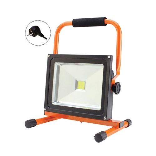 LED reflektor 100W/6000K černý  SWM100WF