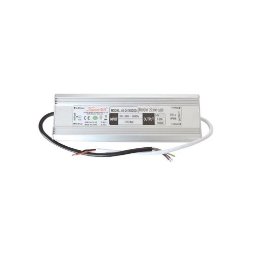 Zdroj pre LED pásky IP66, 24V/150W/6,25A TAURAS