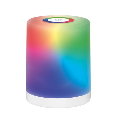 Solight LED nabíjací RGB lampáš, Li-Ion, USB-C