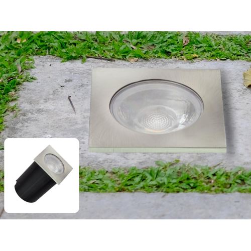 LED podlahové svítidlo 4W / IP67 GL511 / 2800K - LGL514S