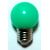 LED žiarovka COLOUR 1W / E27 zelená