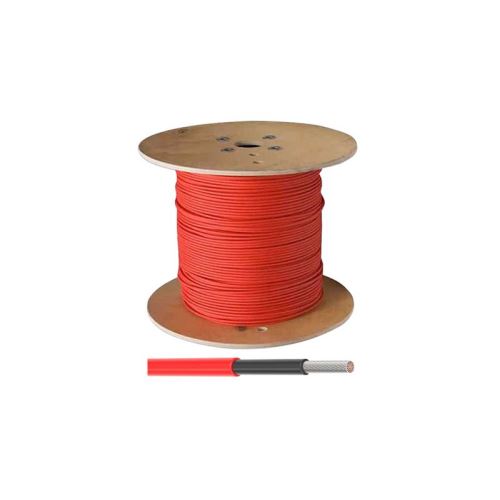Solární kabel 4mm2, 1500V, červený, 500m GETI GF-C04