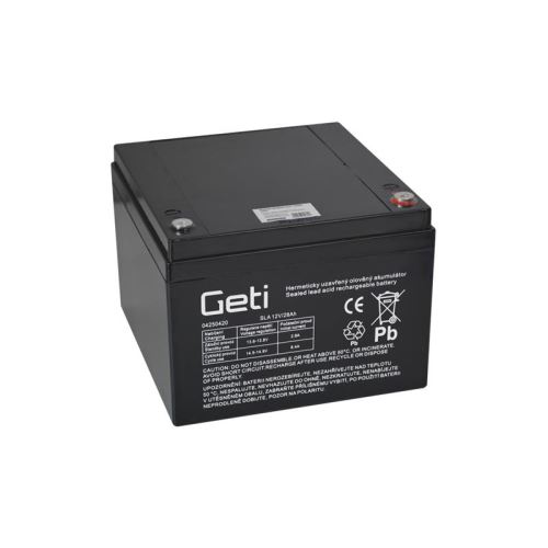 Batéria olovená 12V 28Ah GETI