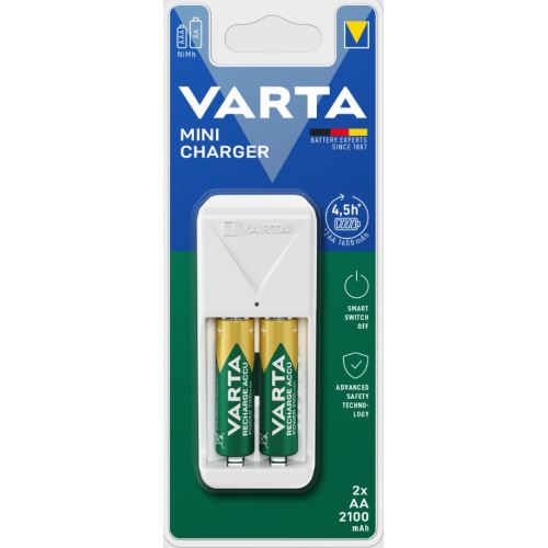 Nabíječky VARTA 2xAA(AAA) + bat. AA 2100mA