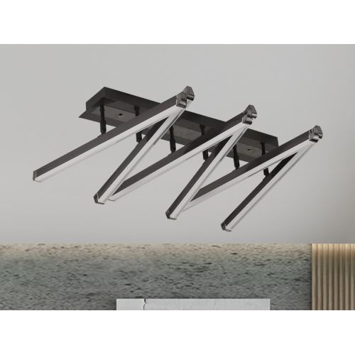 LED stropné svietidlo s diaľkovým ovládačom 75W - J3371/BCH
