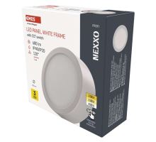 LED přisazené svítidlo NEXXO, kruhové, bílé, 7,6W, se změnou CCT