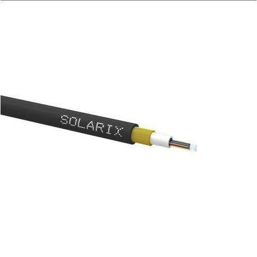 SXKO-MINI-8-OS-HDPE zafukovací kábel Solarix 8vl 9/125 HDPE čierny