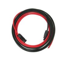 Solárny kábel 6mm2, červený + čierny s konektormi MC4, 3m