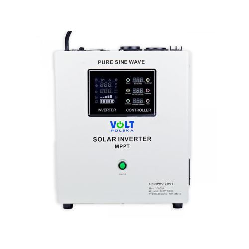 Solárny regulátor VOLT Sinus Pro 2500 S 24/230V 2500VA 1800W MPPT 40A