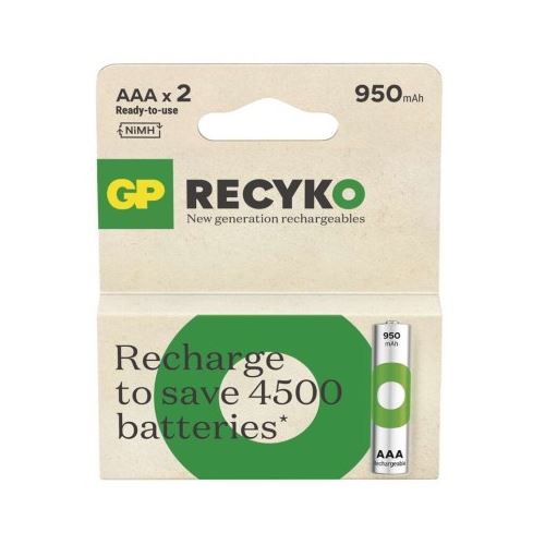 Nabíjecí baterie GP ReCyko 950 AAA (HR03)